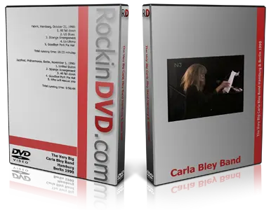 Artwork Cover of Very Big Carla Bley Band Compilation DVD Hamburg Berlin 1990 Proshot