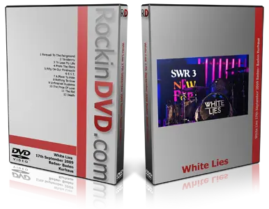 Artwork Cover of White Lies 2009-09-17 DVD Baden Baden Proshot