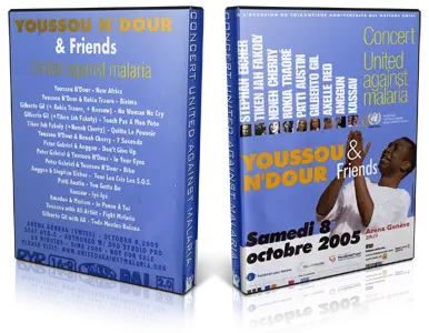 Artwork Cover of Youssou NDour 2005-10-08 DVD Geneva Proshot