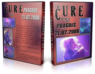Artwork Cover of The Cure 2008-02-21 DVD Prague Audience