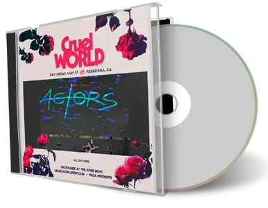 Front cover artwork of Actors 2025-05-17 CD Pasadena Audience