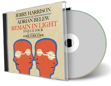 Front cover artwork of Adrian Belew And Jerry Harrison 2023-03-11 CD New Haven Audience