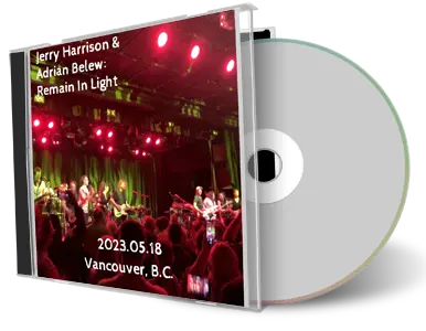 Front cover artwork of Adrian Belew And Jerry Harrison 2023-05-18 CD Vancouver Soundboard