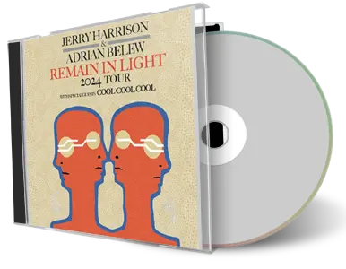 Front cover artwork of Adrian Belew And Jerry Harrison 2024-08-04 CD Tarrytown Audience