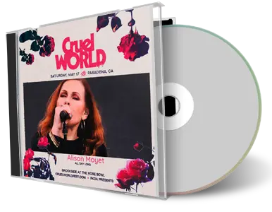 Front cover artwork of Alison Moyet 2025-05-17 CD Pasadena Audience