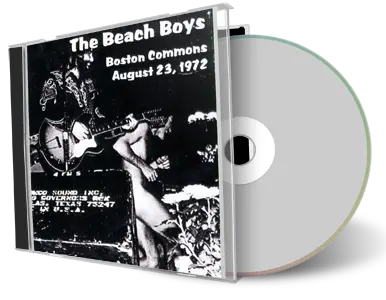 Front cover artwork of Beach Boys 1972-08-23 CD Boston Audience