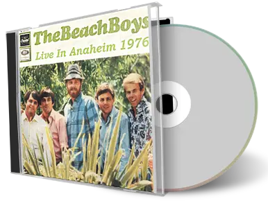 Front cover artwork of Beach Boys 1976-07-03 CD Anaheim Audience