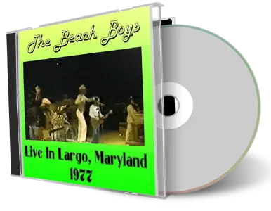 Front cover artwork of Beach Boys 1977-01-21 CD Largo Soundboard