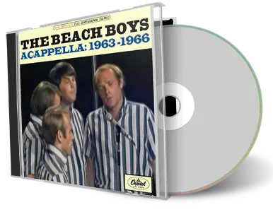 Front cover artwork of Beach Boys Compilation CD Acappella Versions 1963 1966 Soundboard