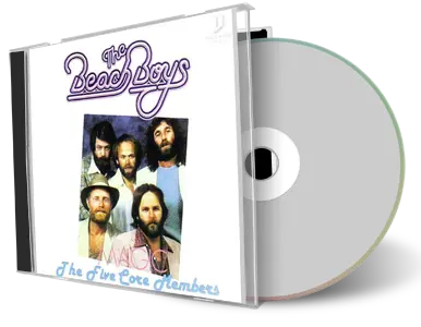 Front cover artwork of Beach Boys Compilation CD Magic The Five Core Members Soundboard