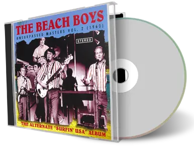 Front cover artwork of Beach Boys Compilation CD Unsurpassed Masters Vol 02 Soundboard