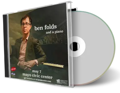 Front cover artwork of Ben Folds 2025-05-07 CD Rochester Audience
