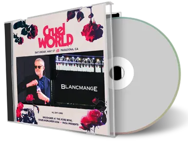 Front cover artwork of Blancmange 2025-05-17 CD Pasadena Audience
