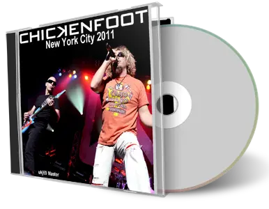 Front cover artwork of Chickenfoot 2011-08-11 CD New York City Audience
