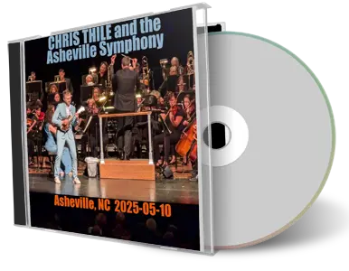 Front cover artwork of Chris Thile 2025-05-10 CD Asheville Audience
