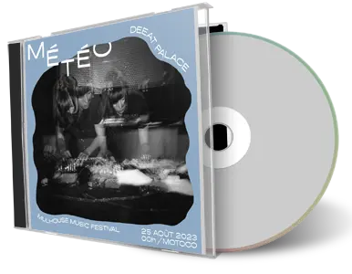 Front cover artwork of Deeat Palace 2023-08-25 CD Festival Meteo Soundboard