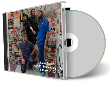 Front cover artwork of Deerhoof 2025-05-09 CD Berkeley Soundboard
