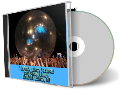 Front cover artwork of Flaming Lips 2008-07-25 CD Detroit Lakes Audience