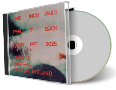Front cover artwork of Nine Inch Nails 2025-06-15 CD Dublin Audience