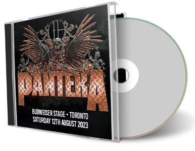 Front cover artwork of Pantera 2023-08-12 CD Toronto Audience