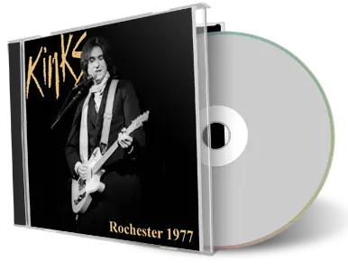 Front cover artwork of The Kinks 1977-12-08 CD Rochester Audience