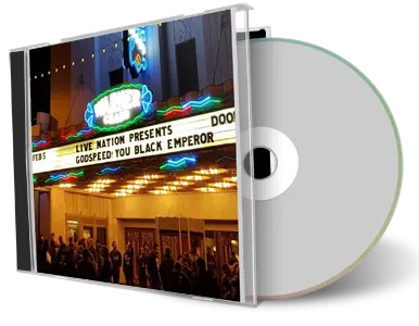 Front cover artwork of Godspeed You Black Emperor 2016-02-05 CD San Perdo Audience