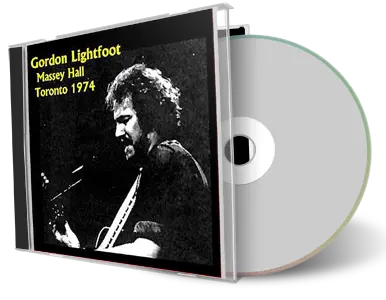 Front cover artwork of Gordon Lightfoot 1974-03-23 CD Toronto Audience