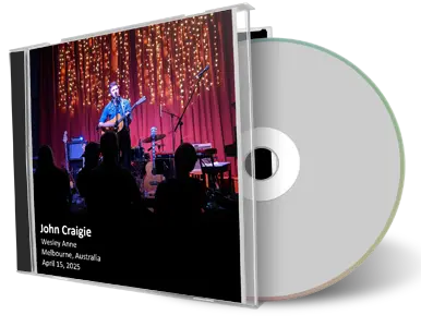 Front cover artwork of John Craigie 2025-04-15 CD Melbourne Audience
