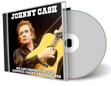 Front cover artwork of Johnny Cash Compilation CD Sin And Redemption Soundboard