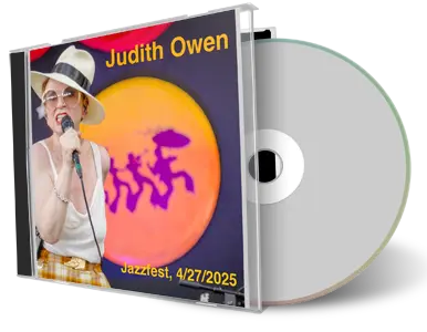 Front cover artwork of Judith Owen 2025-04-27 CD New Orleans Soundboard