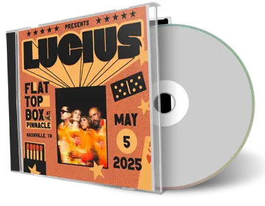 Front cover artwork of Lucius 2025-05-05 CD Nashville Audience