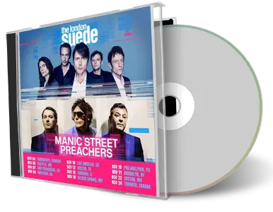 Front cover artwork of Manic Street Preachers 2022-11-07 CD San Francisco Audience