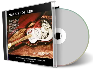 Front cover artwork of Mark Knopfler 2002-07-24 CD London Audience