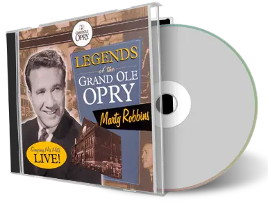 Front cover artwork of Marty Robbins Compilation CD Singing His Hits Soundboard