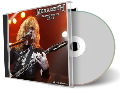Front cover artwork of Megadeth 2007-05-19 CD Holmdel Audience