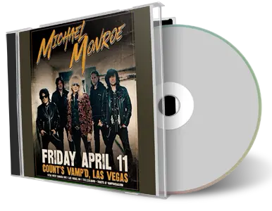 Front cover artwork of Michael Monroe 2025-04-12 CD Las Vegas Audience