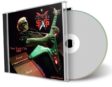 Front cover artwork of Michael Schenker Group 2009-06-24 CD New York City Audience