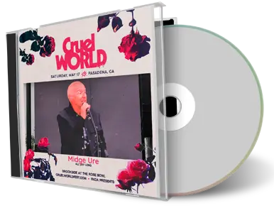 Front cover artwork of Midge Ure 2025-05-17 CD Pasadena Audience