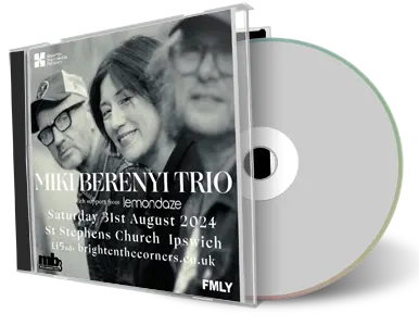 Front cover artwork of Miki Berenyi Trio 2024-08-31 CD Ipswich Audience