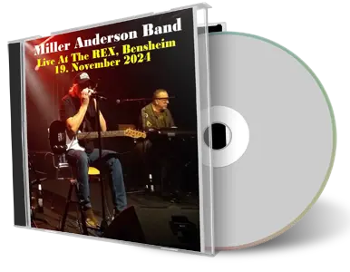 Front cover artwork of Miller Anderson 2024-11-19 CD Bensheim Audience