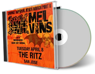 Front cover artwork of Napalm Death 2025-04-08 CD San Jose Audience
