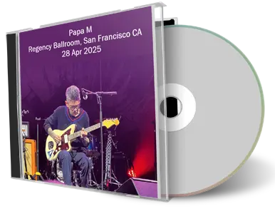 Front cover artwork of Papa M 2025-04-28 CD San Francisco Audience
