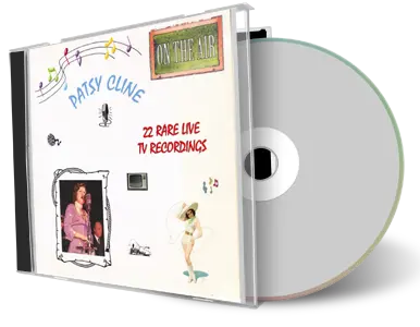 Front cover artwork of Patsy Cline Compilation CD 22 Rare Live Tv Recordings Soundboard