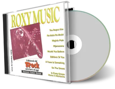 Front cover artwork of Roxy Music Compilation CD London 1972 Soundboard