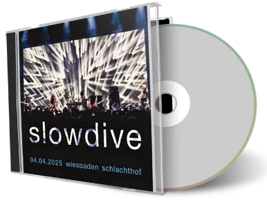 Front cover artwork of Slowdive 2025-04-04 CD Wiesbaden Audience