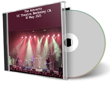 Front cover artwork of The Adverts 2025-05-30 CD Berkeley Audience