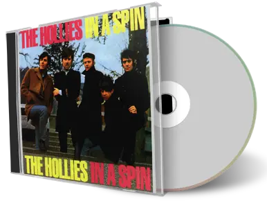 Front cover artwork of The Hollies Compilation CD In A Spin Soundboard