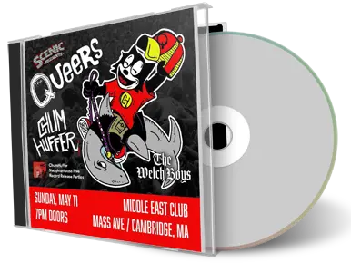 Front cover artwork of The Queers 2025-05-11 CD Cambridge Audience