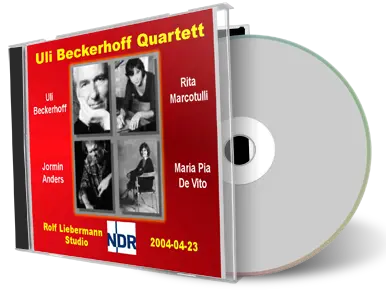 Front cover artwork of Uli Beckerhoff Quartet 2004-04-23 CD Hamburg Soundboard
