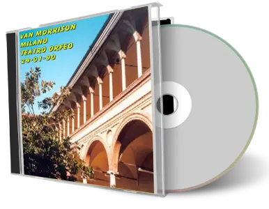 Front cover artwork of Van Morrison 1990-01-24 CD Milan Audience